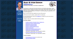 Desktop Screenshot of busybwebdesign.com